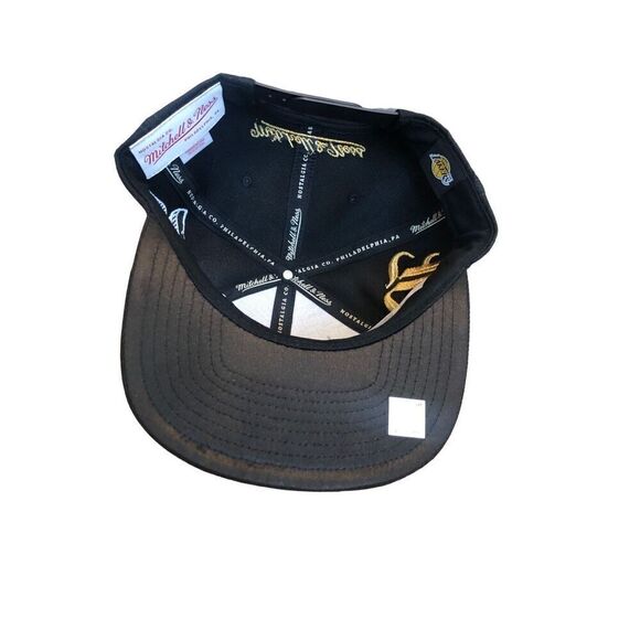 Mitchell & Ness Los Angeles Lakers Adjustable Snapback Hat Cap One Size - Picture 5 of 5